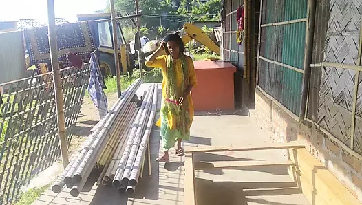 İri güzel yenge kocasıyla seks yapıyor