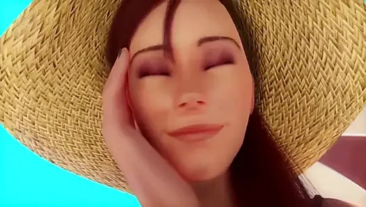 Kadın egemenliği plajda oral futanari seks