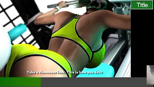JAV GYM TRAINER IS FUCKED BY HER STUDENTS WHILE DOING EXERCISE!
