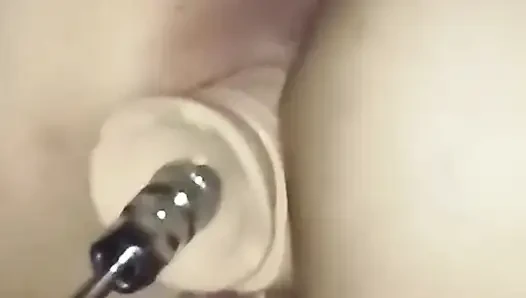 7 inçlik bir yarağın tadını çıkarıyor