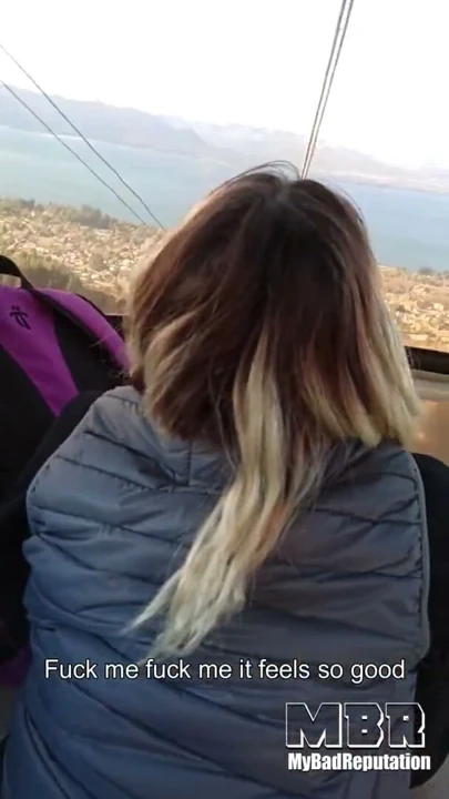 Halka açık görüş noktasında ve teleferikte şimdiye kadarki en riskli bj ve fuck | Klip 1