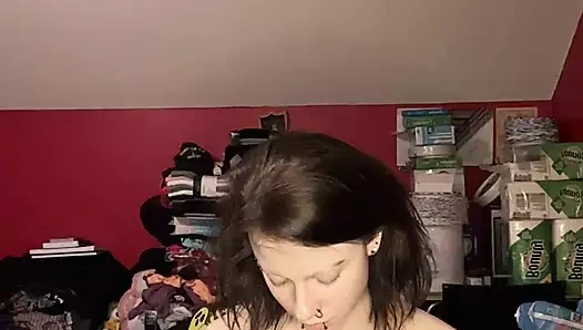 Azgın orta yaşlı seksi kadın