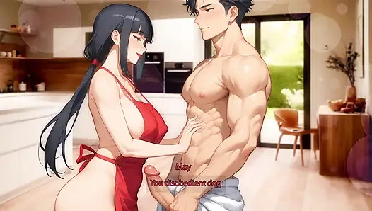 Ateşli evli kadınlar garip istiyor - kocalarını kart oyunlarına baştan çıkarıyor - bölüm 1