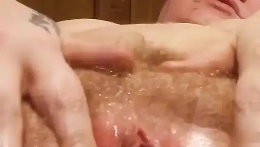 Aşırı yakın çekim amcık oyunu