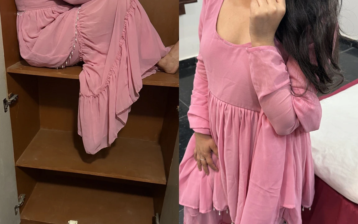 Kız arkadaşımı almirah'tan çıkardım ve onunla sert seks yaptım