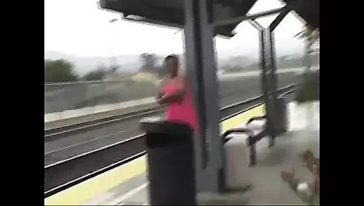 Ateşli zenci dörtlü seks