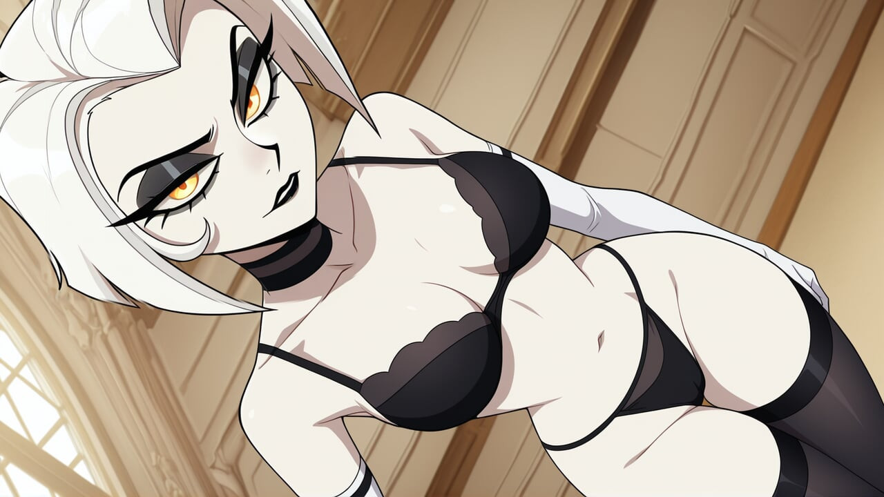 Lute kız arkadaş deneyimi - hazbin otel hentai