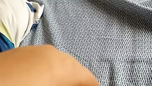 Aç hamile ıslak Filipinli kedi ihtiyaçlar bir büyük çük