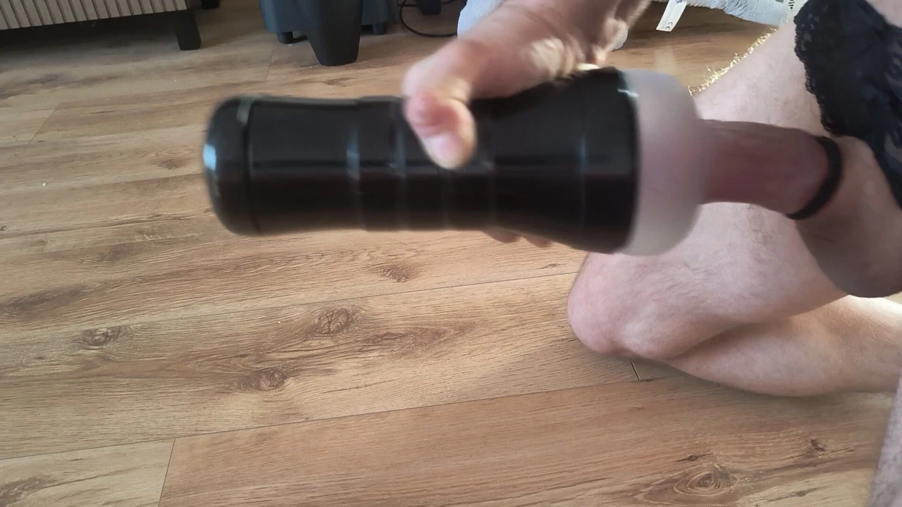 Mastürbasyon ve boşalma ile slowmo