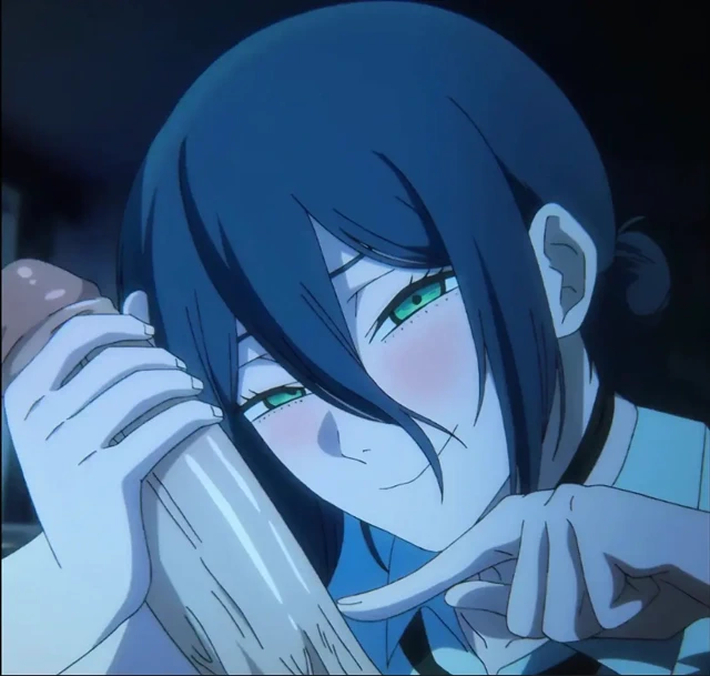 Hızlı oral seks, hızlı orgazm, hızlı yutma - Reze bir profesyoneldi