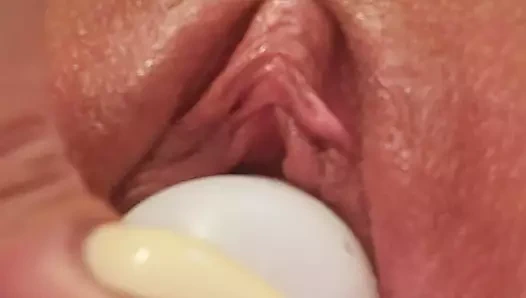 Up close of my BIG HOLE