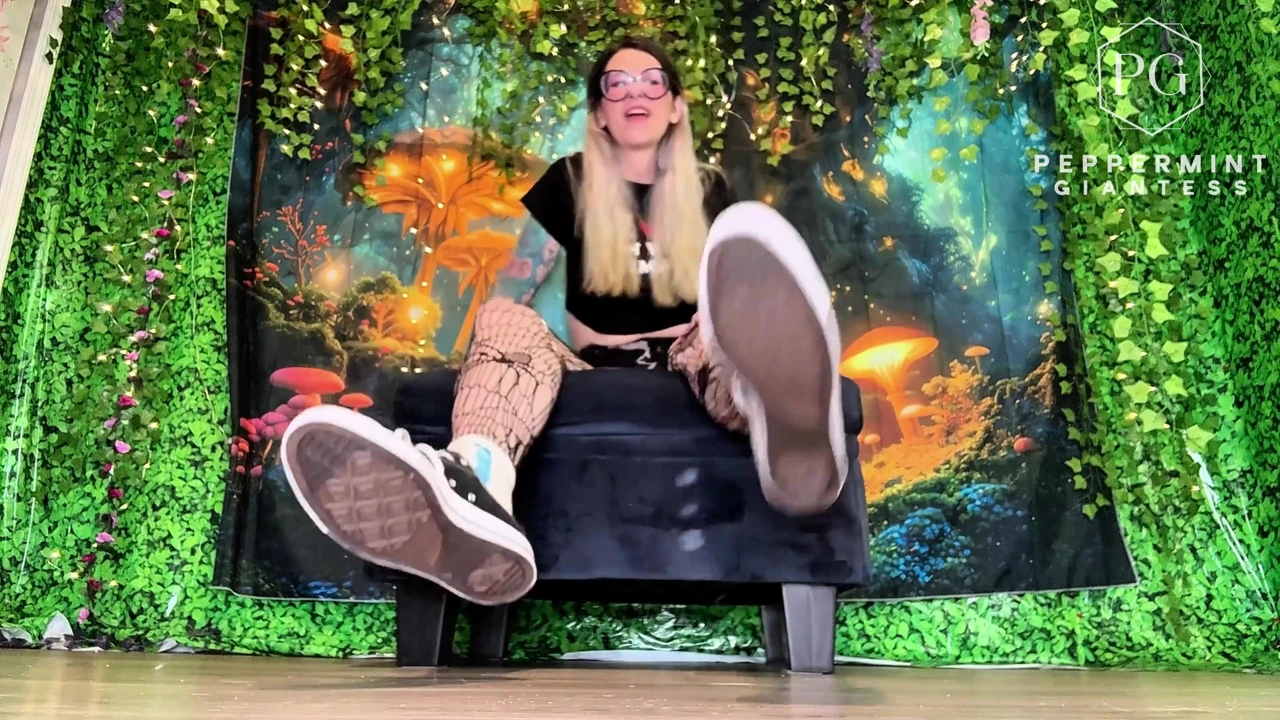 67 Giantess School Bully Tricks Nerd Into Worshiping My Massive Size 16 Stinky Feet – Shoe & Sock Removal