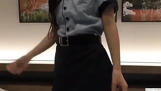 Caught a Beautiful Policewoman