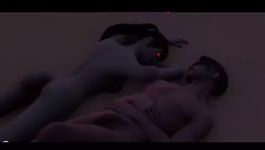 Vampir kadın erkekle doğurur - 3d