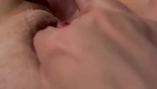 Wifey Gets Fingered To Earth Shaking Orgasm, Close Up, Female POV
