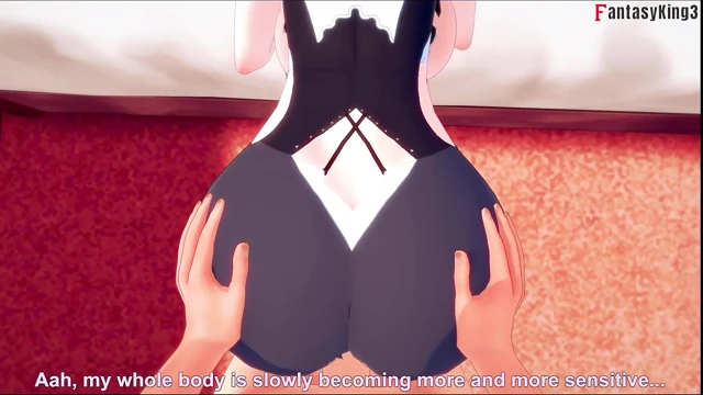 rita rossweisse seksi hizmetçi POV sikildi - Honkai Impact