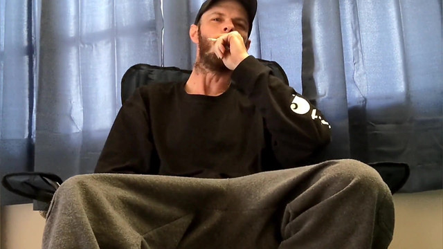 Smoking and stroking compilation - smoke, big dick and cum