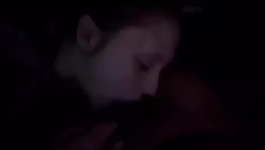 Erkek arkadaşım yokken büyük zenci babam gırtlağımı kullandı