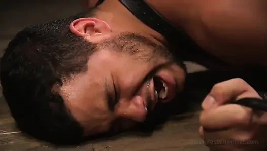 Komşunun ateşli çocuğu yerin dibine kadar dövüyor!