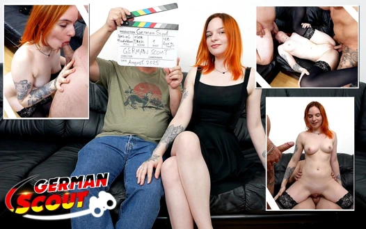 Alman izci - gerçek hayran sikişiyor iki erkek bir kadın kızıl saçlı genç ice foxy ile üçlü seks