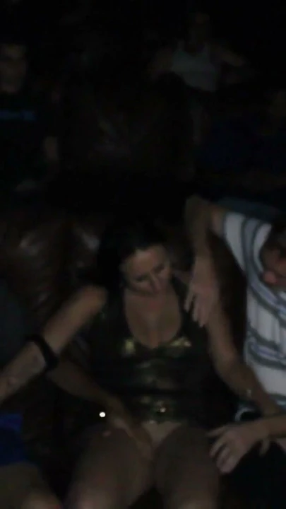 Horny Tattoo Slut Gangbang Porn Theater | Clip 1