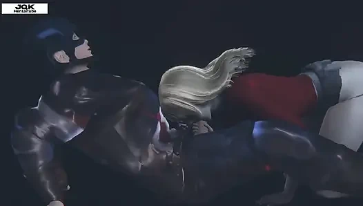 Gece parkında kaptan ve genç kız - hentai 3d sansürsüz 08