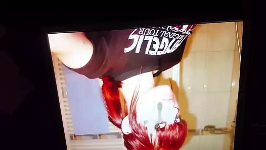 Cum haraç için cumdrenched kittykat