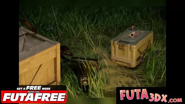 FUTA3DX - kamp alanında futanari elfler tarafından bulunan ve sikilen büyük memeli orta yaşlı seksi kadın