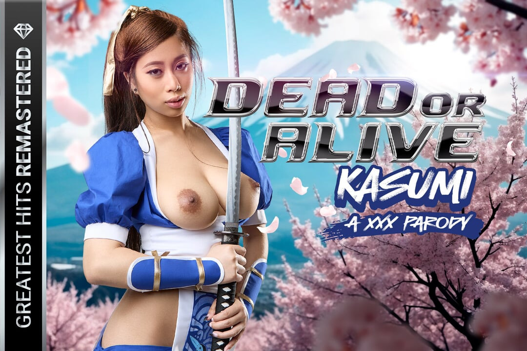 Vrcosplayx doa'nın kasumi test dayanıklılığını ve yatak odası hareketlerini yaparken becerilerini Jade Kush'a karşı koymaya hazır