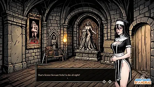 Ep4: Kıdemli rahibe Neila ile meme sikişi ve gırtlağına kadar alma ayini - seksorcism: şehvet itirafı