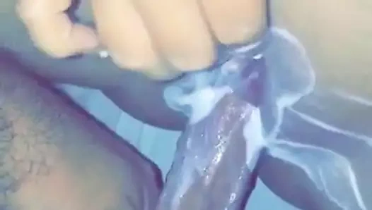 dağınık kalın beyaz anal