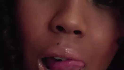 Misty stone, michael stefano ile güzel seksi abanoz, alay, kadın iç çamaşırı, yüksek topuklu, minyon, küçük memeler, kedi, teaser#3