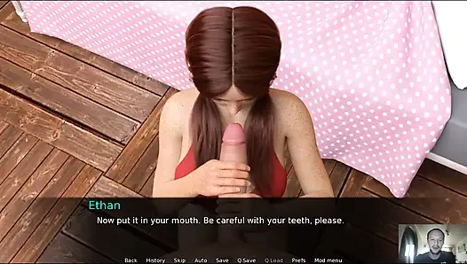 Kurtuluş ve uçurum arasında - kızıl saçlı emiyor