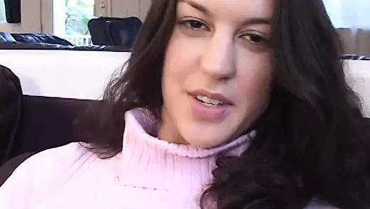 Genç sürtük seviyor için almak anal kahrolası ve sonra bir Creampie için ona kedi