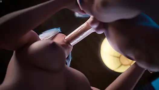 Young Japanese Stepmom Giving Me A Good Deepthroat Blowjob