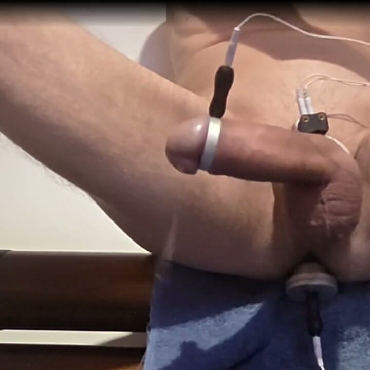 The Puppy's Tail Wags and Drips Until the Final Orgasm