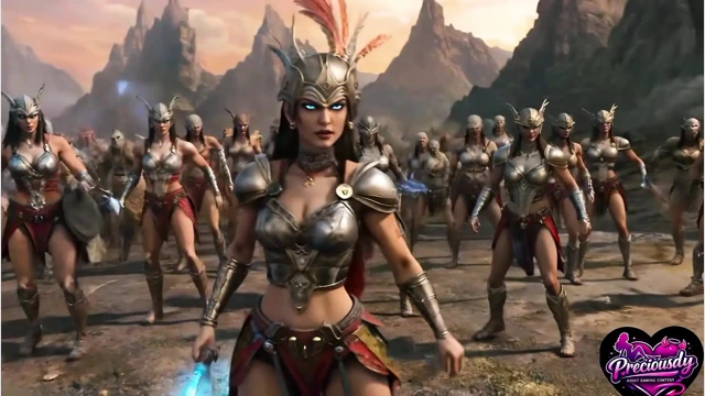 Sürtük Amazonlar kötü kızlar oluyor kaptan tarafından sikilmek istiyor