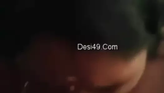 oral seks tarafından güney Hint eş