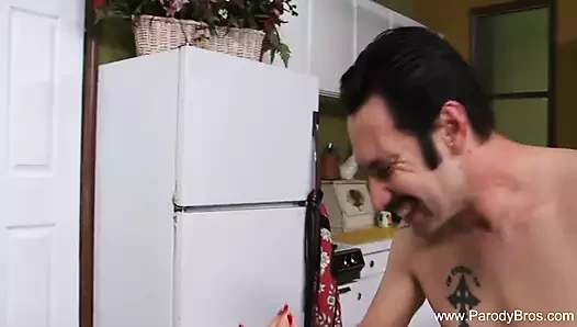 Azgın sarışınla yoğun zamanlar