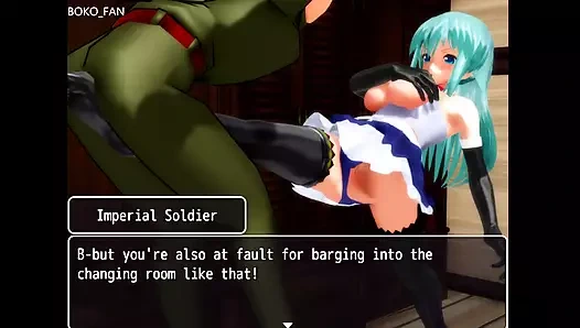 Kız kahraman 2 luciana castle'ı dövüyor