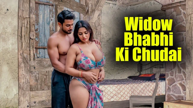 Widow sexy Bhabhi got fucked by an unknown boy in her own house