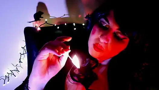 Cadılar bayramı maçı aydınlatma asmr