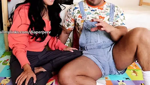 abdl diaper fetish and anal play