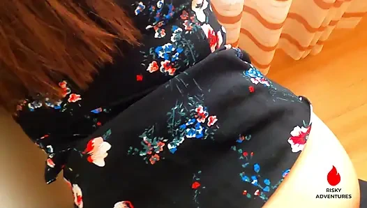 Ateşli pinay emlakçı satışını kapatmak için amını çalıştırıyor