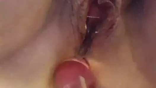 Kullanılmış evli kıçından en şişman fişini çekmek