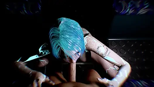 Horney Sex Robot In The Bus Fucked In POV