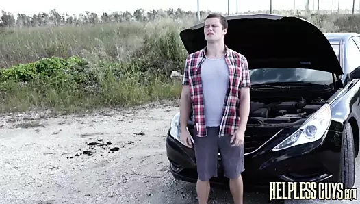 bağlı yukarı twink karşı karşıya ile masif çük o kâkül onu