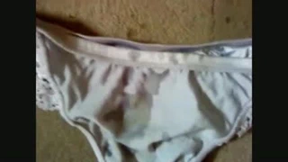 Taking and cumming in sisters panties