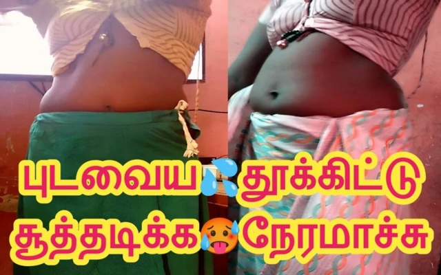 Hintli tamil yaramaz evli kadın renu petticoat bluz saree kocasının arkadaşı için azdırıyor! Indianhotwifex