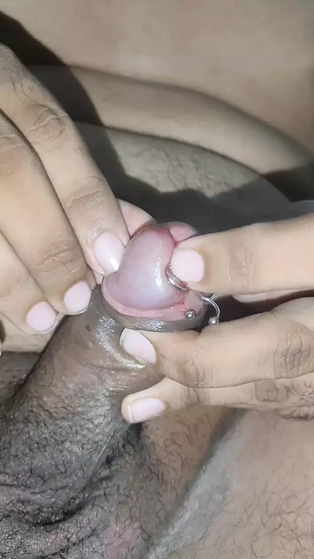 Penis başı piercingi 2